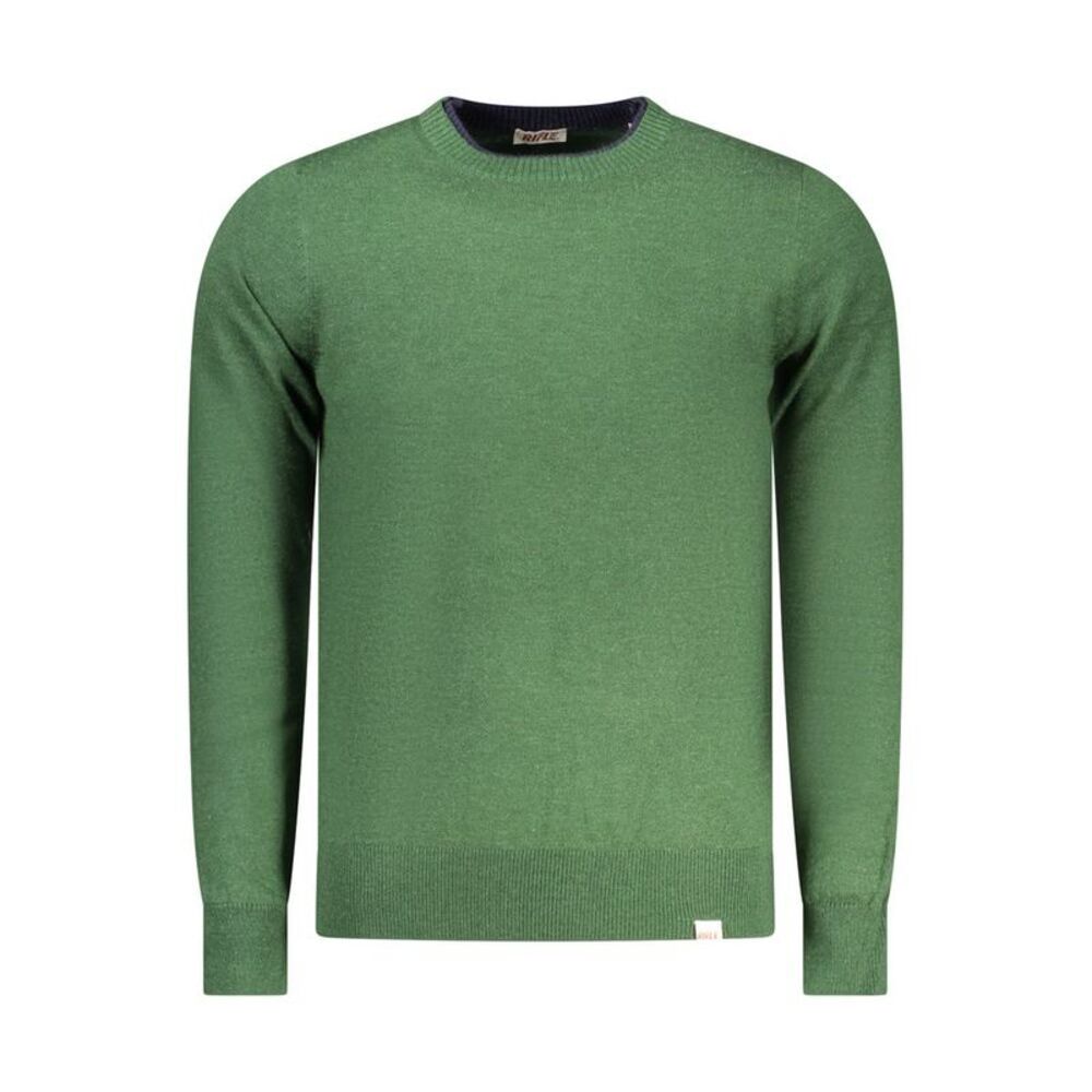 Rifle Verde Polyester Men's Men's Sweater
